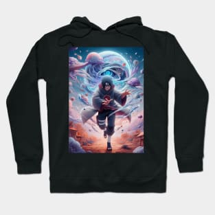 Itachi casting genjutsu 4th edition Hoodie